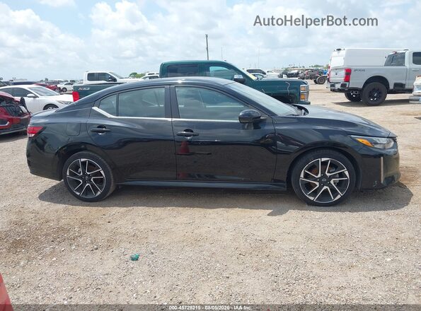 3N1AB8DV2SY299618 2025 NISSAN SENTRA Black Widok wnętrza z tyłu