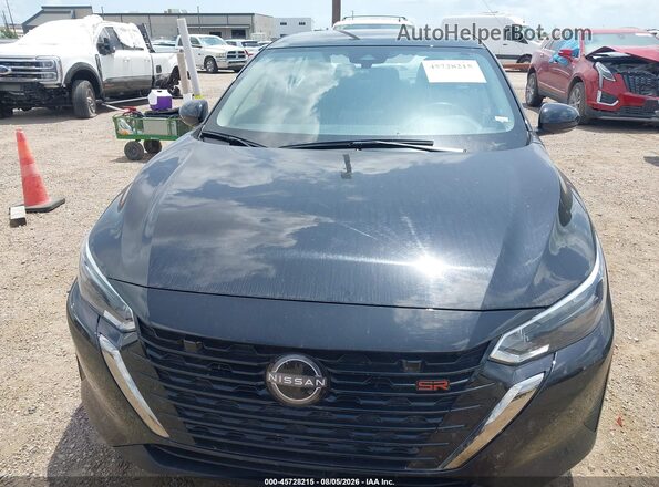 3N1AB8DV2SY299618 2025 NISSAN SENTRA Black Widok z przodu