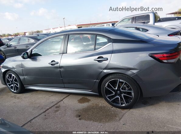3N1AB8DV2SY351524 2025 NISSAN SENTRA Gray Панорамний вид салону 360°