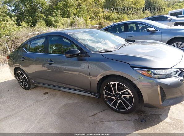 3N1AB8DV2SY351524 2025 NISSAN SENTRA Gray Вид задньої частини салону
