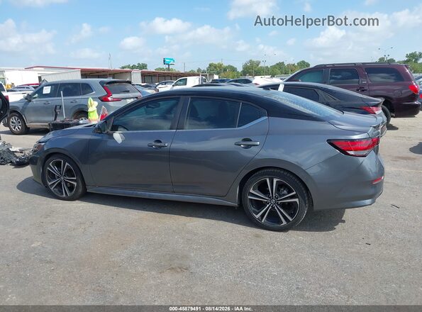 3N1AB8DV3MY201506 2021 NISSAN SENTRA Gray Սալոնի հետևի տեսք
