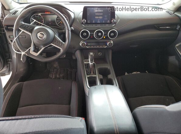 3N1AB8DV3MY202137 2021 NISSAN SENTRA Gray Вид панелі приладів