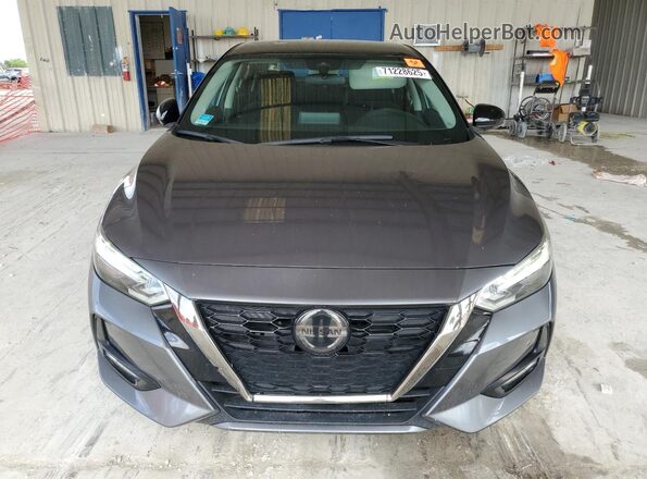 3N1AB8DV3MY202137 2021 NISSAN SENTRA Gray Вид спереду