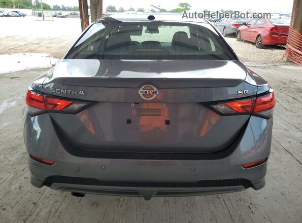 3N1AB8DV3MY202137 2021 NISSAN SENTRA Gray Вид ззаду