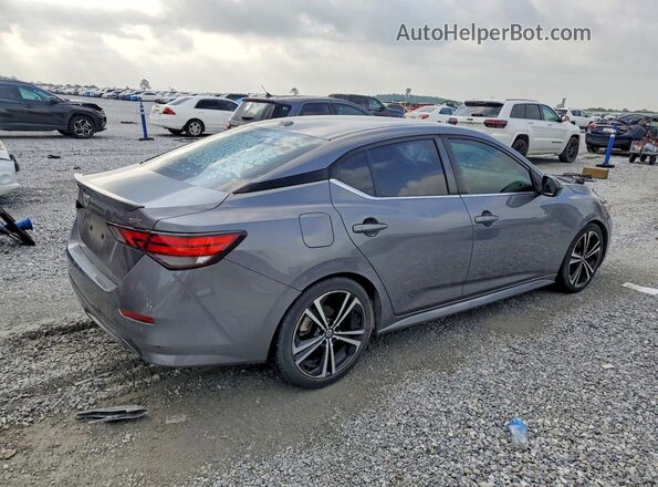 3N1AB8DV3MY209895 2021 NISSAN SENTRA Gray Tył prawy