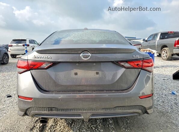 3N1AB8DV3MY209895 2021 NISSAN SENTRA Gray Widok z tyłu