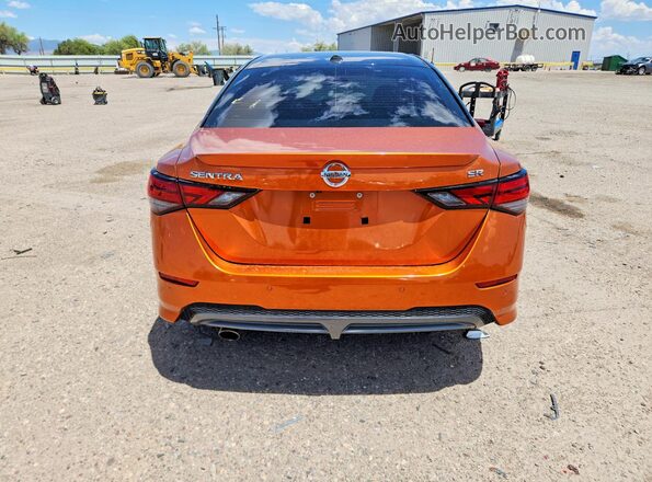 3N1AB8DV3PY312402 2023 NISSAN SENTRA Orange Vista trasera