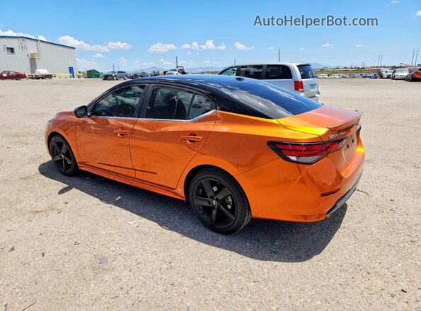 3N1AB8DV3PY312402 2023 NISSAN SENTRA Orange Trasero izquierdo