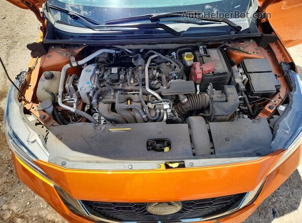 3N1AB8DV3PY312402 2023 NISSAN SENTRA Orange Vista interior trasera