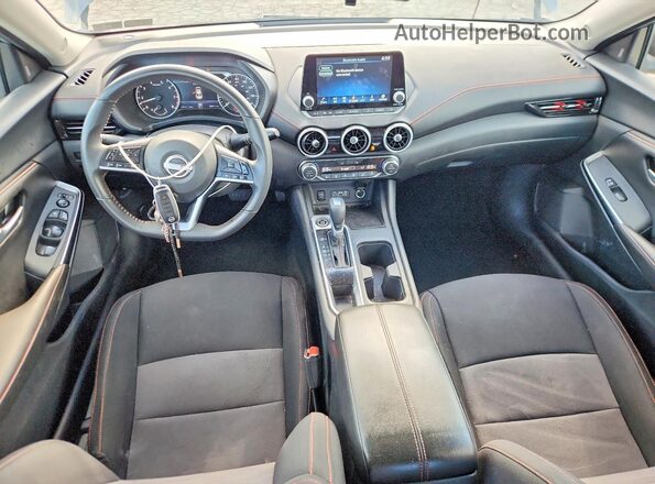 3N1AB8DV3RY292543 2024 NISSAN SENTRA Blue Dashboard view
