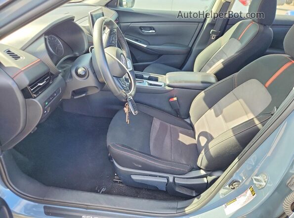 3N1AB8DV3RY292543 2024 NISSAN SENTRA Blue Front interior view