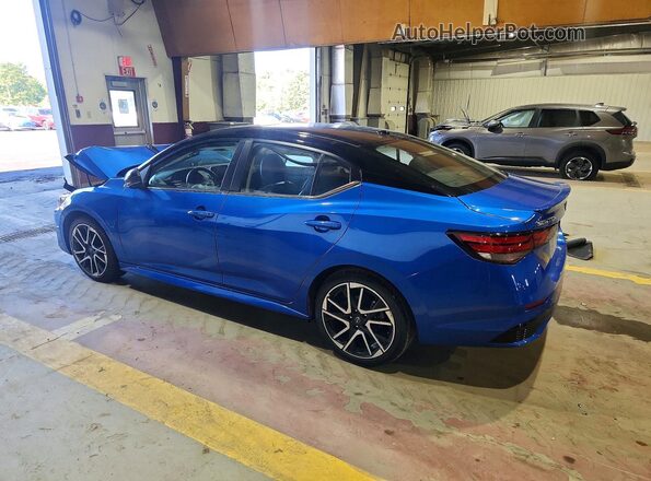 3N1AB8DV3SY264957 2025 NISSAN SENTRA Blue Задня ліва чверть