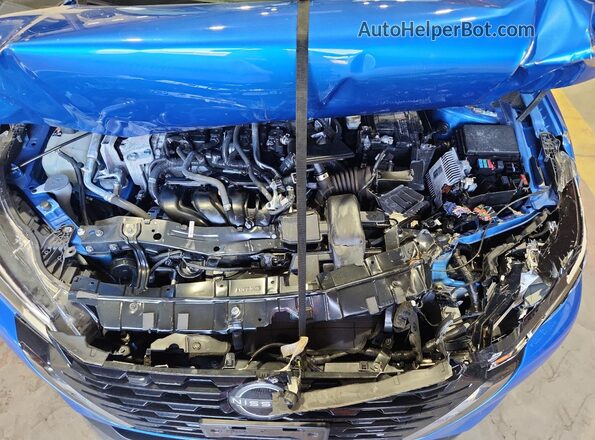 3N1AB8DV3SY264957 2025 NISSAN SENTRA Blue Панорамний вид салону 360°