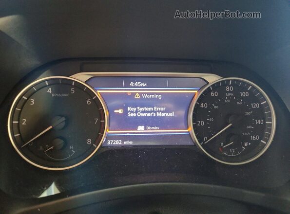 3N1AB8DV3SY264957 2025 NISSAN SENTRA Blue Вид щитка приладів
