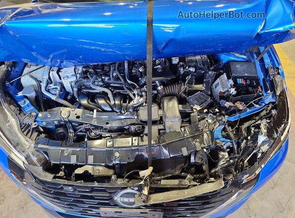 3N1AB8DV3SY264957 2025 NISSAN SENTRA Blue Вид задньої частини салону
