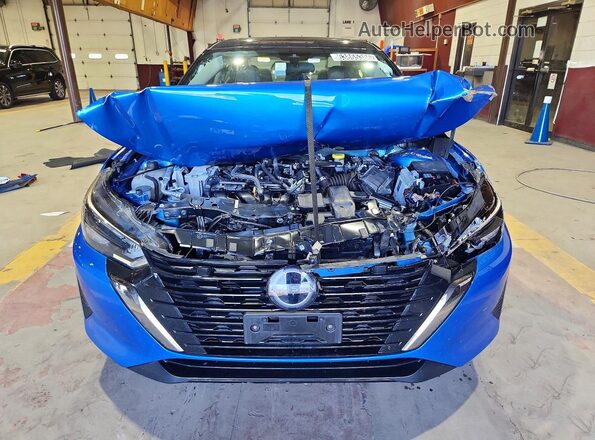 3N1AB8DV3SY264957 2025 NISSAN SENTRA Blue Вид спереду
