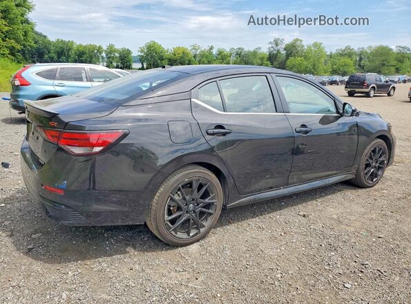 3N1AB8DV3SY325823 2025 NISSAN SENTRA Черный Задняя правая четверть