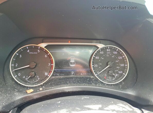 3N1AB8DV3SY325823 2025 NISSAN SENTRA Черный Вид щитка приборов