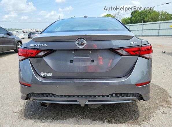 3N1AB8DV4MY201966 2021 NISSAN SENTRA Серый Вид сзади
