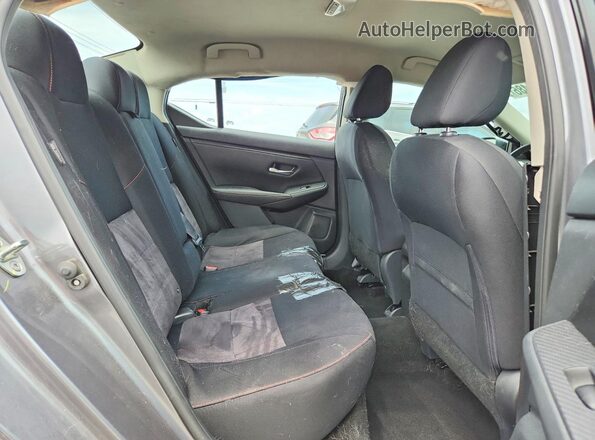 3N1AB8DV4MY201966 2021 NISSAN SENTRA Серый Вид задних сидений