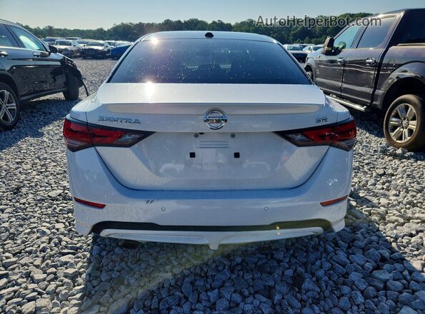 3N1AB8DV4MY207508 2021 NISSAN SENTRA White Vista trasera