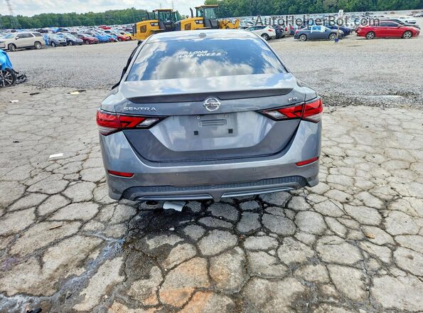 3N1AB8DV4MY209680 2021 NISSAN SENTRA Gray Հետևի տեսք