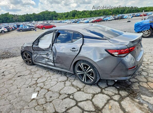 3N1AB8DV4MY209680 2021 NISSAN SENTRA Gray Հետևի ձախ