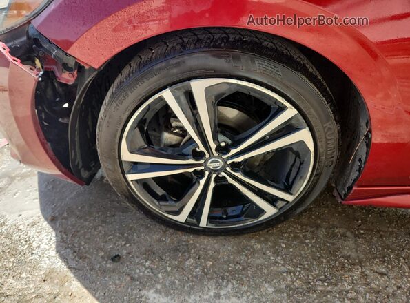 3N1AB8DV4MY285612 2021 NISSAN SENTRA Red 