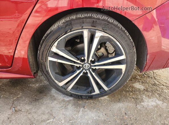 3N1AB8DV4MY285612 2021 NISSAN SENTRA Red 