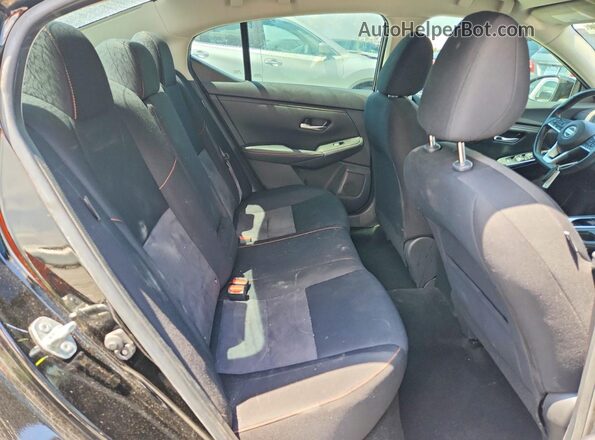 3N1AB8DV4NY249002 2022 NISSAN SENTRA Черный Вид задних сидений