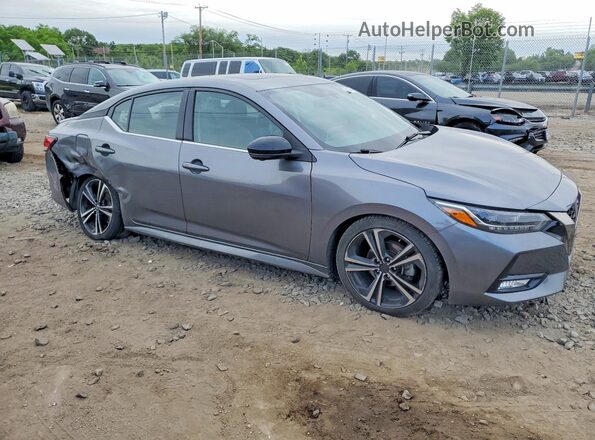 3N1AB8DV4PY255837 2023 NISSAN SENTRA Gray Delantero derecho