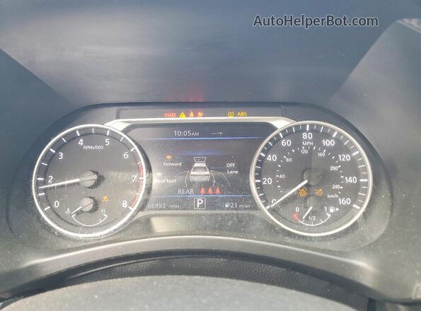 3N1AB8DV4RY261995 2024 NISSAN SENTRA Blue ხელსაწყოთა პანელის ხედი
