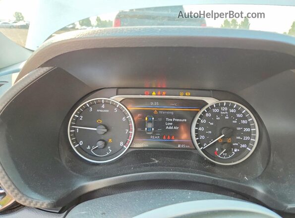 3N1AB8DV4RY336579 2024 NISSAN SENTRA White Vista del cuadro de instrumentos