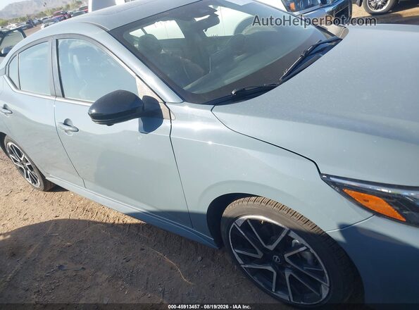 3N1AB8DV4SY280939 2025 NISSAN SENTRA Light Blue Rear interior view