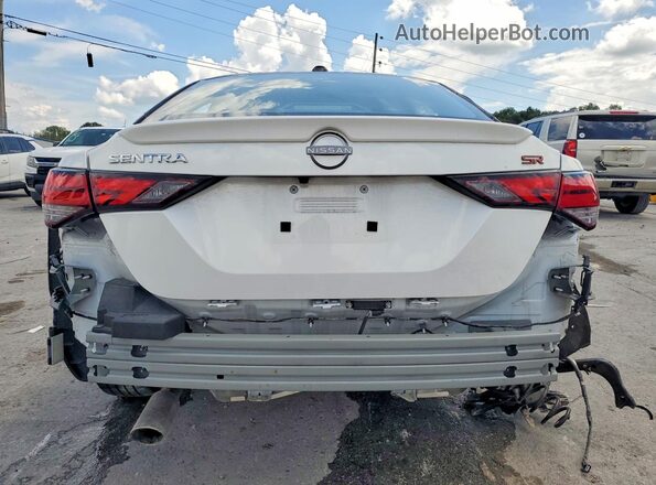 3N1AB8DV4SY422948 2025 NISSAN SENTRA White უკანა ხედი