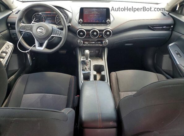 3N1AB8DV4SY422948 2025 NISSAN SENTRA White წინა პანელის ხედი