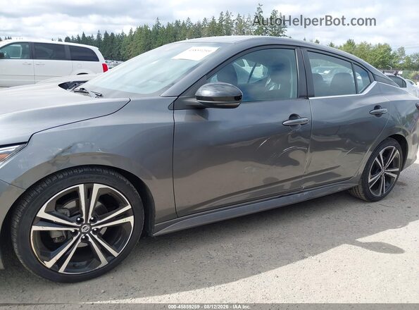 3N1AB8DV5LY294835 2020 NISSAN SENTRA Gray წინა ხედი