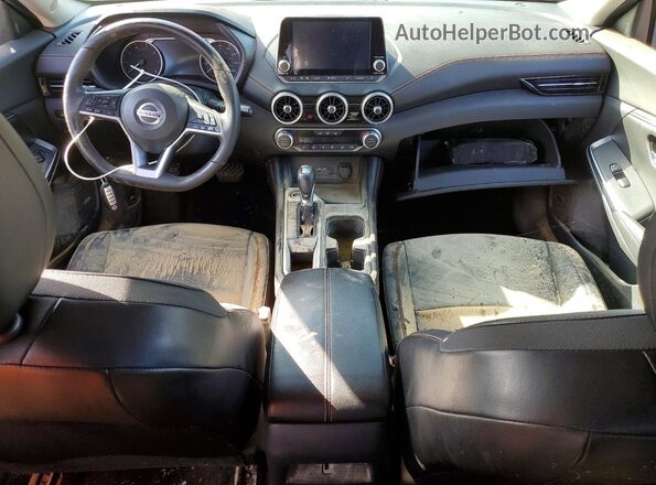 3N1AB8DV5MY267958 2021 NISSAN SENTRA Black წინა პანელის ხედი
