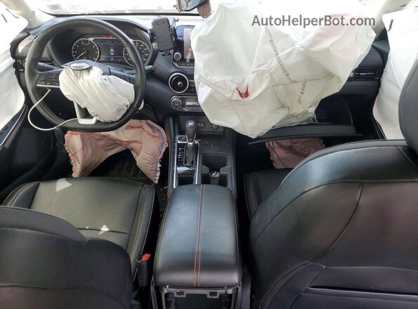 3N1AB8DV5MY285702 2021 NISSAN SENTRA White Առջևի վահանակի տեսք