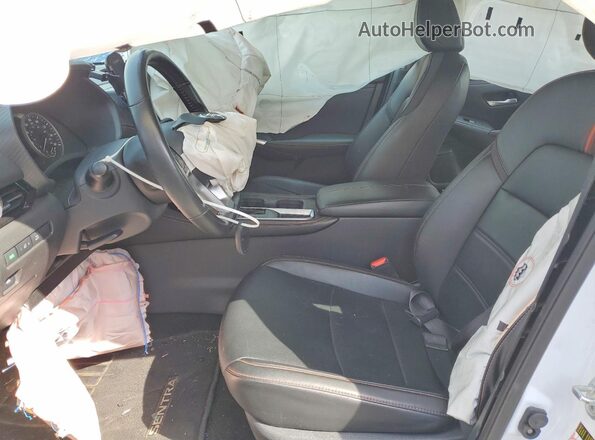 3N1AB8DV5MY285702 2021 NISSAN SENTRA White Սալոնի դիմացի տեսք