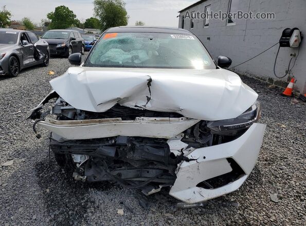 3N1AB8DV5MY285702 2021 NISSAN SENTRA White Դիմացի տեսք