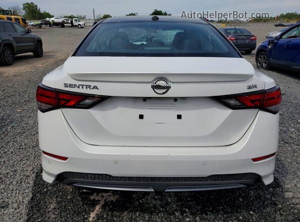 3N1AB8DV5MY285702 2021 NISSAN SENTRA White Հետևի տեսք