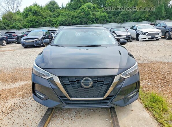 3N1AB8DV5MY291824 2021 NISSAN SENTRA Black Front view