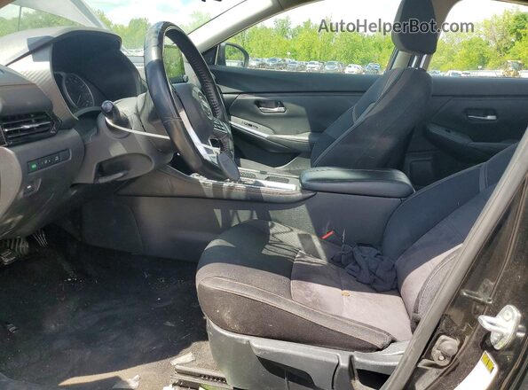 3N1AB8DV5MY291824 2021 NISSAN SENTRA Black Front interior view