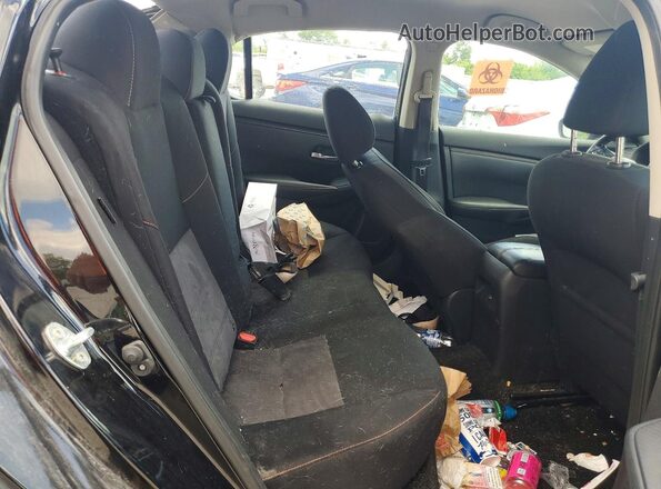 3N1AB8DV5MY291824 2021 NISSAN SENTRA Black Rear seats view