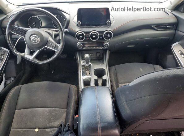 3N1AB8DV5MY291824 2021 NISSAN SENTRA Black Dashboard view