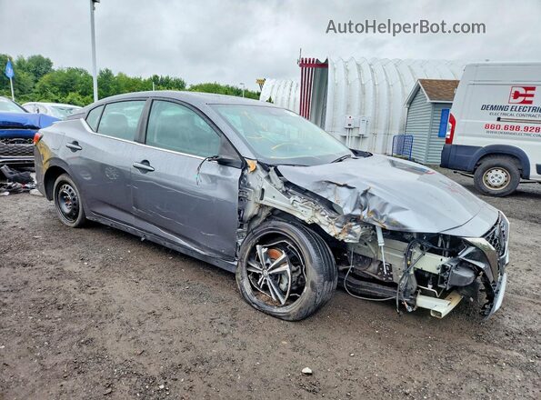 3N1AB8DV5MY314115 2021 NISSAN SENTRA Gray Front right