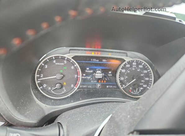 3N1AB8DV5MY314115 2021 NISSAN SENTRA Gray Instrument cluster view