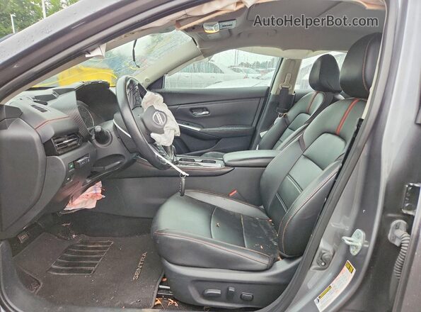3N1AB8DV5MY314115 2021 NISSAN SENTRA Gray Front interior view