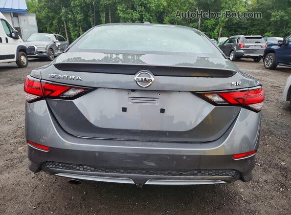 3N1AB8DV5MY314115 2021 NISSAN SENTRA Gray Rear view